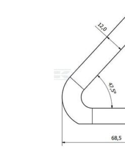 Gancho de soldadura 1/2" Ø 3 Gancho de soldadura 1/2
