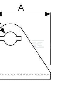 Soporte para barra de bloqueo