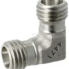 Codo 6L acero inox. 9 Codo 6L acero inox.