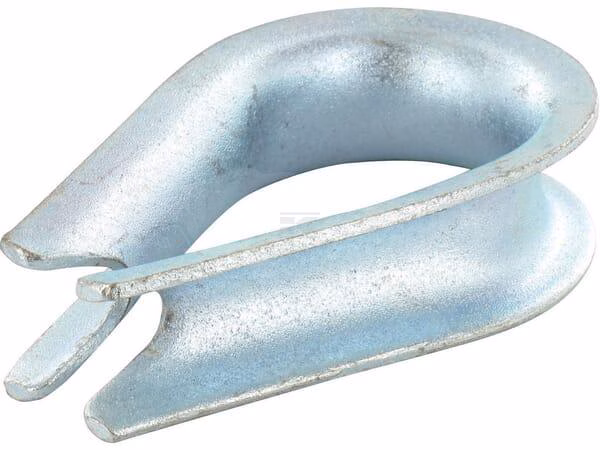 Guardacabos galvanizado 19 mm 2 Guardacabos galvanizado 19 mm