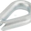 Guardacabos galvanizado 25 mm 9 Guardacabos galvanizado 25 mm