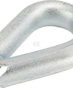 Guardacabos galvanizado 25 mm