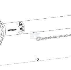 Transmisión TDF, gran angular WWZ 2580, L: 1210 mm, Walterscheid 11 Transmisión TDF, gran angular WWZ 2580, L: 1210 mm, Walterscheid