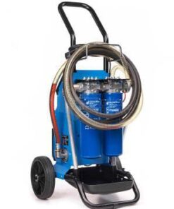 Carro sistema filtrado depósito diesel