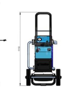 Carro sistema filtrado depósito diesel