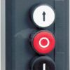 Carcasa pulsadores, 3 teclas 4 Carcasa pulsadores, 3 teclas