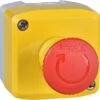 Interruptor de emergencia, caja de pulsadores 1NC