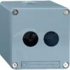 Push button box, metal 2 hole