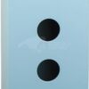 Push button box, metal 2 hole