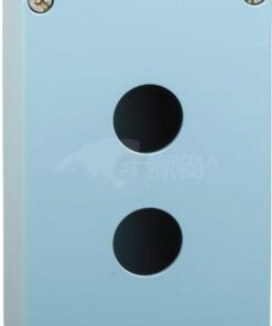 Push button box, metal 2 hole