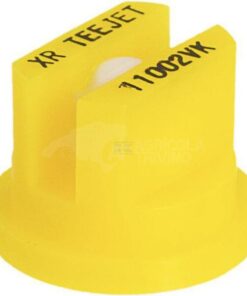 Tobera estándar, doble, chorro plano XR 110° 02 amarillo cerámica TeeJet
