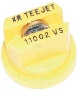Tobera estándar, doble, chorro plano XR 110° 02 amarillo cerámica TeeJet