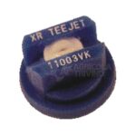 Tobera estándar, doble, chorro plano XR 110° 03 azul cerámica TeeJet
