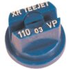 Tobera estándar, doble, chorro plano XR 110° 03 azul plástico TeeJet