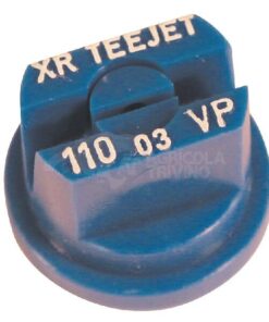 Tobera estándar, doble, chorro plano XR 110° 03 azul plástico TeeJet
