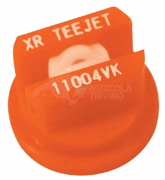 Tobera estándar, doble, chorro plano XR 110° 04 rojo cerámica TeeJet 1 Tobera estándar, doble, chorro plano XR 110° 04 rojo cerámica TeeJet