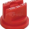 Tobera estándar, doble, chorro plano XR 110° 04 rojo plástico TeeJet 2 Tobera estándar, doble, chorro plano XR 110° 04 rojo plástico TeeJet
