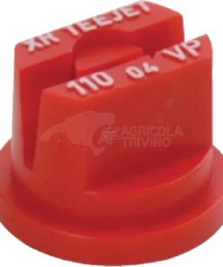 Tobera estándar, doble, chorro plano XR 110° 04 rojo plástico TeeJet