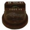 Tobera estándar, doble, chorro plano XR 110° 05 marrón acero inoxidable TeeJet 3 Tobera estándar, doble, chorro plano XR 110° 05 marrón acero inoxidable TeeJet
