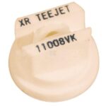 Tobera estándar, doble, chorro plano XR 110° 08 blanco cerámica TeeJet