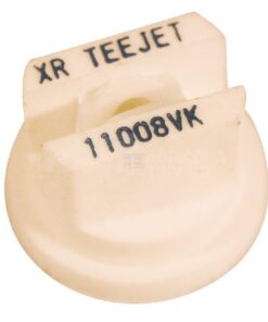 Tobera estándar, doble, chorro plano XR 110° 08 blanco cerámica TeeJet