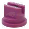 Boquilla estándar, doble, chorro plano XR 80° 025 lila acero inoxidable TeeJet
