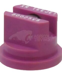 Boquilla estándar, doble, chorro plano XR 80° 025 lila acero inoxidable TeeJet