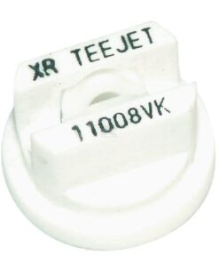Boquilla estándar, doble, chorro plano XR 80° 08 blanco cerámica TeeJet