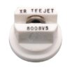Boquilla estándar, doble, chorro plano XR 80° 08 blanco acero inoxidable TeeJet 3 Boquilla estándar, doble, chorro plano XR 80° 08 blanco acero inoxidable TeeJet
