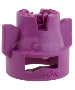 Tobera estándar, doble, chorro plano XRC 110° 025 violeta plástico TeeJet