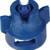 Tobera estándar, doble, chorro plano XRC 110° 03 azul plástico TeeJet 2 Tobera estándar, doble, chorro plano XRC 110° 03 azul plástico TeeJet