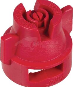 Tobera estándar, doble, chorro plano XRC 110° 04 rojo plástico TeeJet