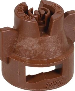 Tobera estándar, doble, chorro plano XRC 110° 05 marrón plástico TeeJet