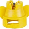Boquilla estándar, doble, chorro plano XRC 80° 02 amarillo acero inoxidable TeeJet 3 Boquilla estándar, doble, chorro plano XRC 80° 02 amarillo acero inoxidable TeeJet