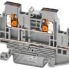 Double-level terminal block