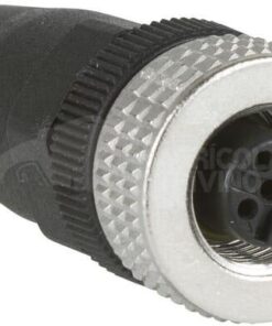 M12 C.+conect M12 hem., dch, 4
