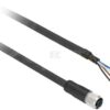 Cable sensor, rec.M8,4 pol,2m