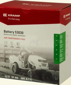 Batería 12 V 31 Ah, 280 A AGM, Kramp