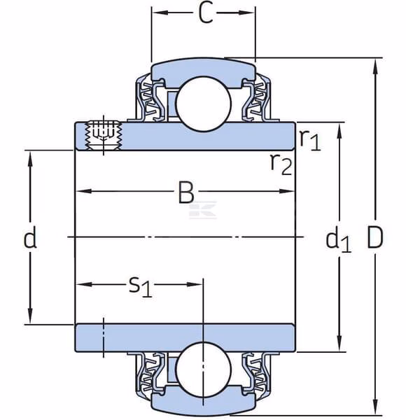Rodamiento mm, SKF Food Line 2 Rodamiento mm, SKF Food Line