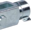 Horquilla hembra con clip y pasador M8