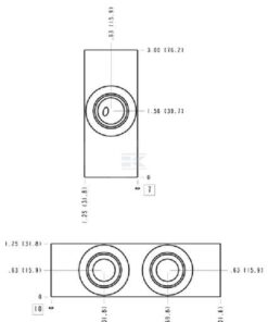 Carcasa YEV-S 2 T11A 1/2" BSP 7 Carcasa YEV-S 2 T11A 1/2