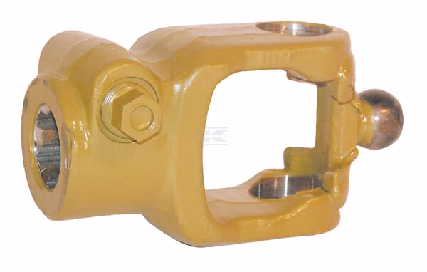 Horquilla con perno tensor, Ø1,3/8" - 6 estrías, W2580 Walterscheid 1 Horquilla con perno tensor, Ø1,3/8" - 6 estrías, W2580 Walterscheid