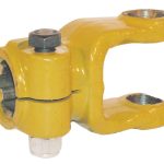 Horquilla con perno tensor, Ø1,3/4" - 20 estrías, T90/V90 Comer