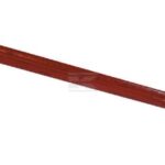 Diente cargadora frontal, recto, sección doble-Tde 36 x 810 mm, punta afilada, rojo, con tuerca de M22 x 1,5 mm, SHW