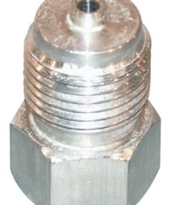 Adaptador 1/4" - 1/2" de latón