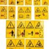 Juego de adhesivos seguridad