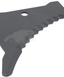 Cuchilla de empacadora con capa de carburo de tungsteno