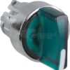 Botón de sel. iluminado verde