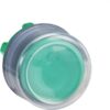 Pulsador de goma verde