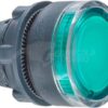 Pulsador iluminado verde